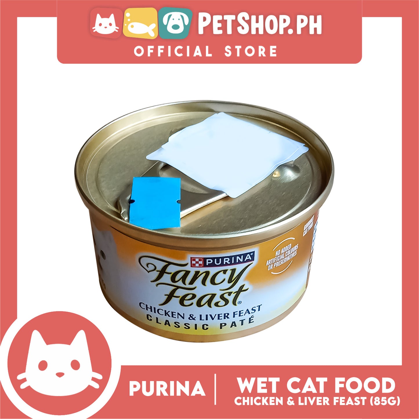 Purina Fancy Feast Classic Pate Tender Liver and Chicken Feast Adult Wet Cat Food