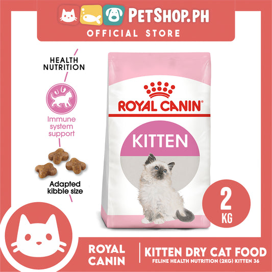 Royal Canin Feline Health Nutrition Kitten Dry Cat Food 2kg