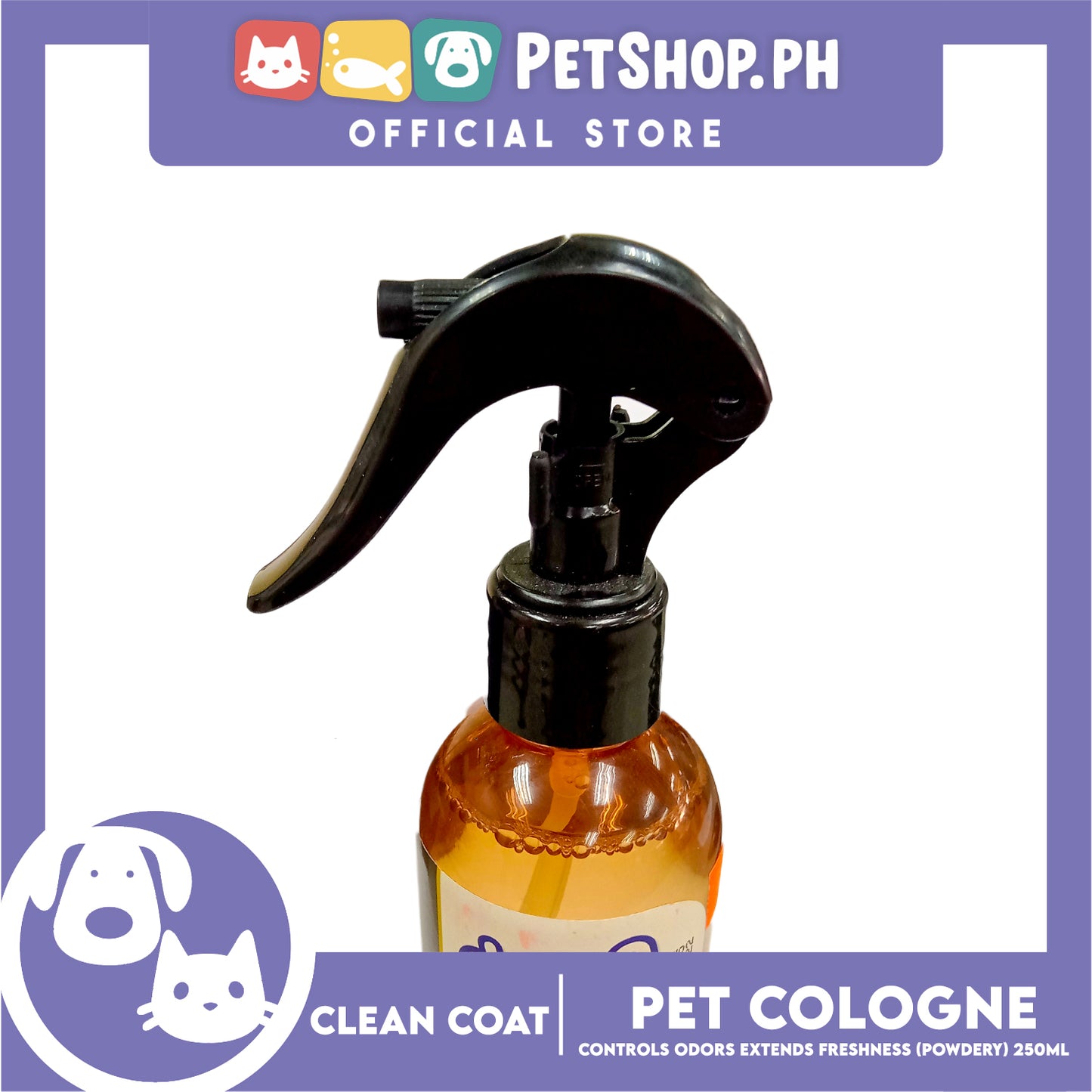 Clean Coat Pet Cologne (Powdery) 250ml