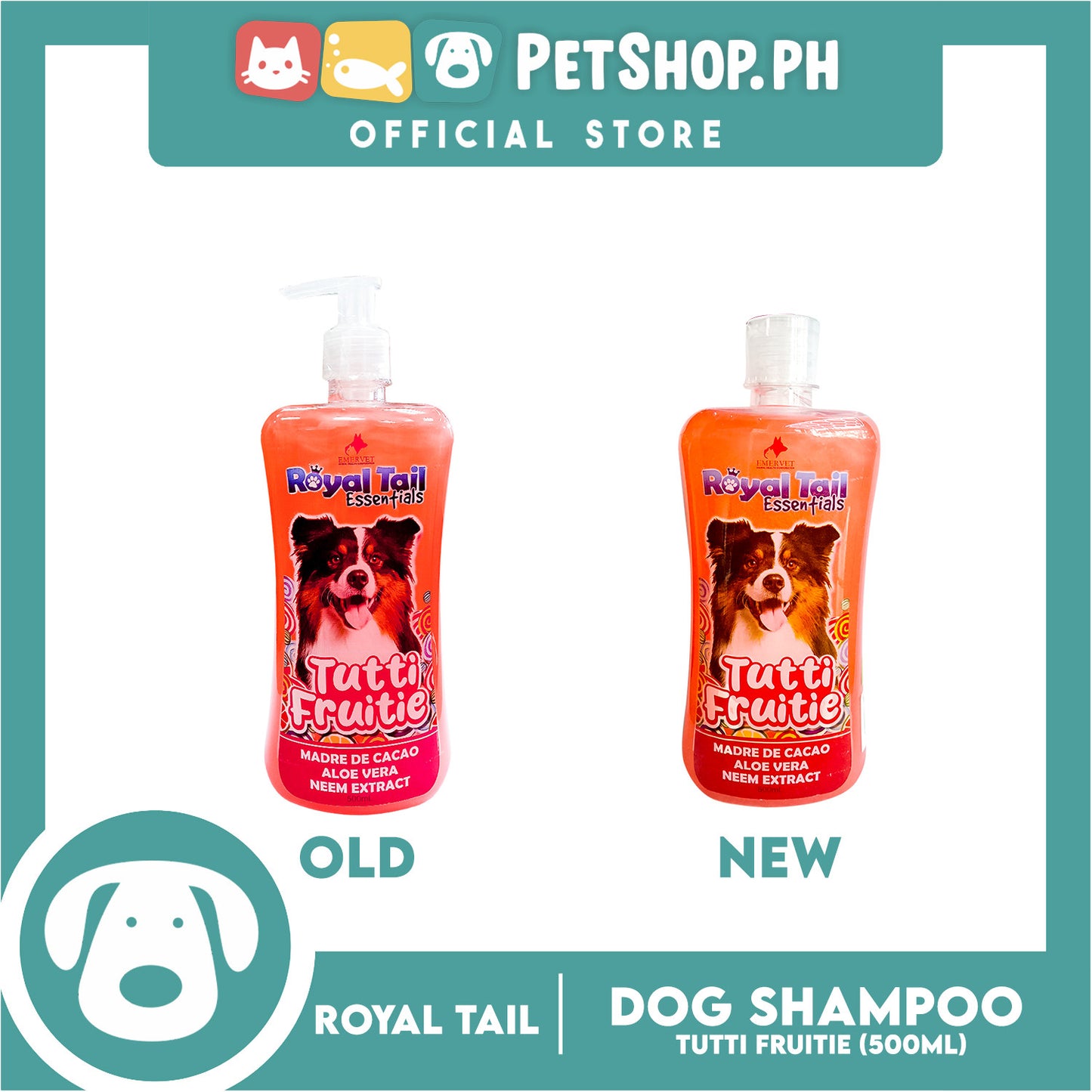 Royal Tail Essentials Dog Shampoo (Tutti Fruitie) 500ml