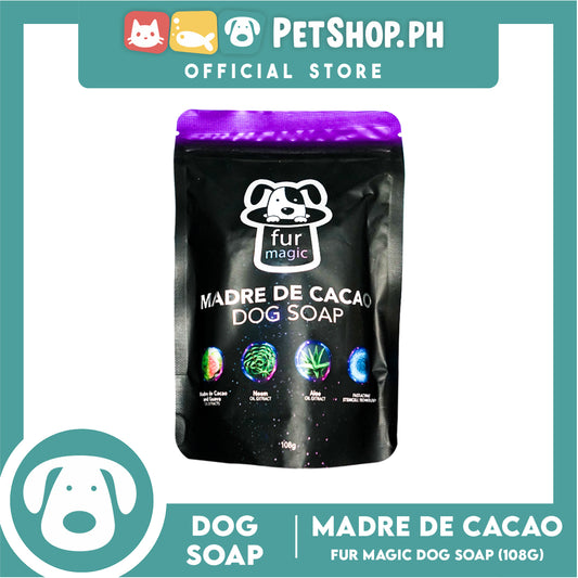 Fur magic Madre de Cacao 108g (Violet) Dog Soap