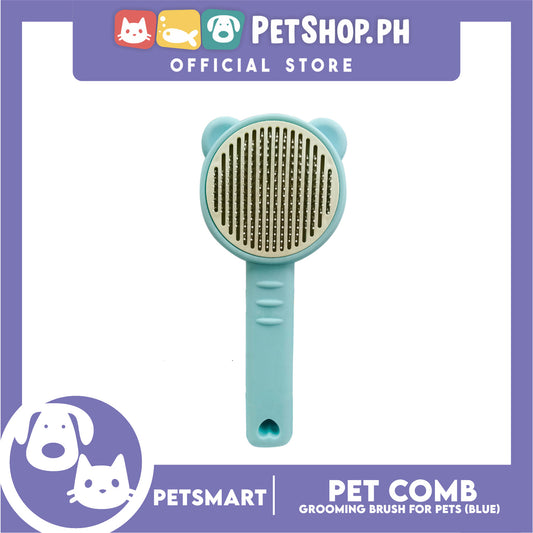 Pet Comb Easy Clean 01 (Blue) Grooming Brush for Pets