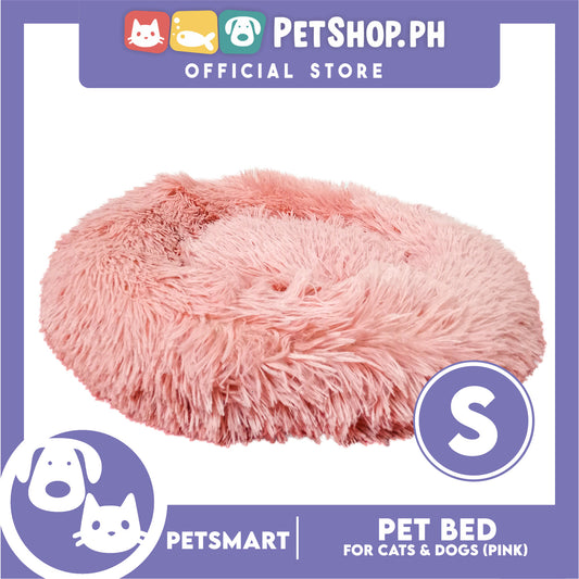 Pet Bed for Cats and Dogs (Pink Color) Small Size 42cm x 35cm x 8cm