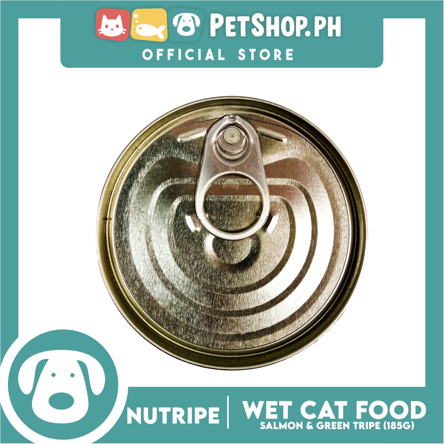 Nutripe Salmon and Green Tripe Pure (Gum-free) 185g Dog Wet Food for All Life Stages