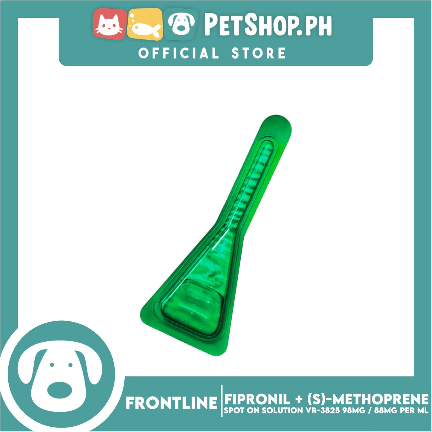 Frontline Plus For Dogs (20-40kg) 1 Pipette 2.68ml Anti Tick And Flea Spot-On Anti Itch Safe For Lactating and Pregnant Dogs No Prescription Required