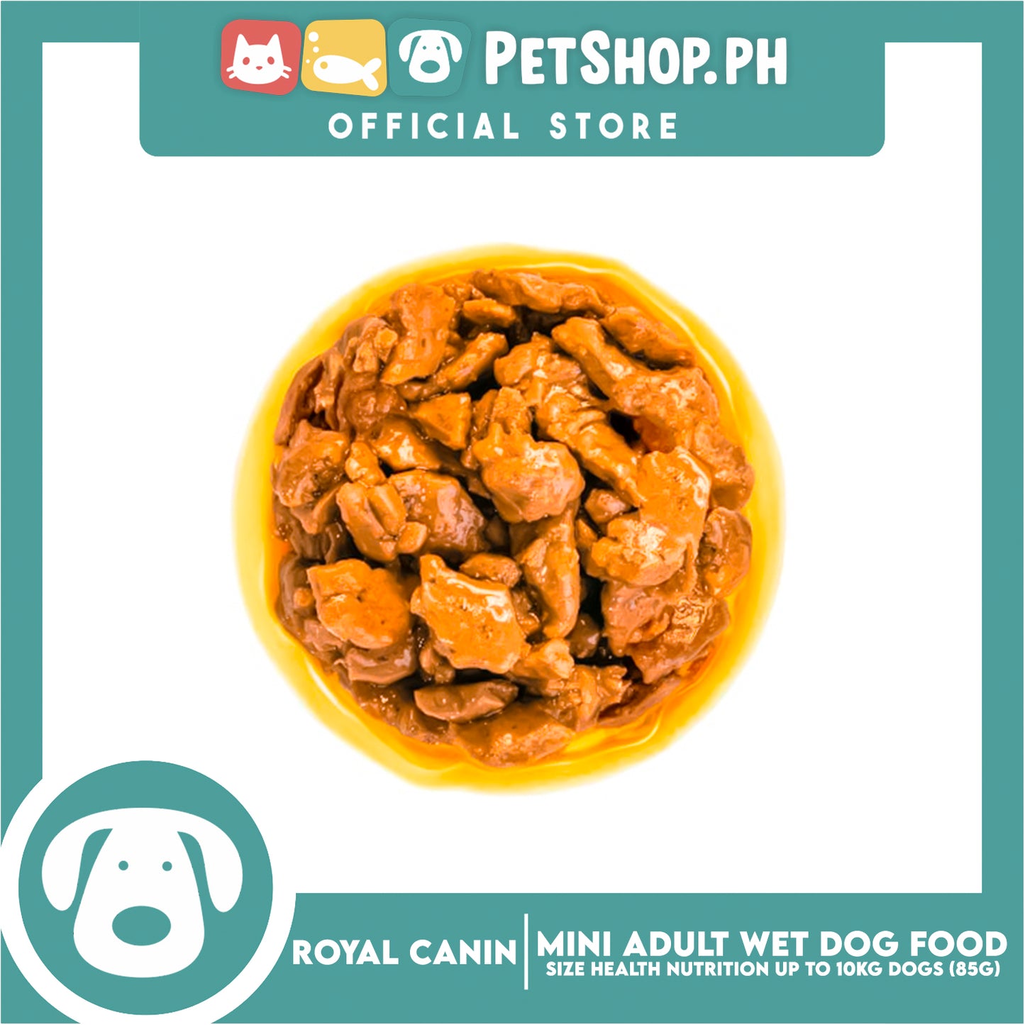 Royal Canin Mini Adult (85g x 12 pouches) Wet Dog Food - Size Health Nutrition