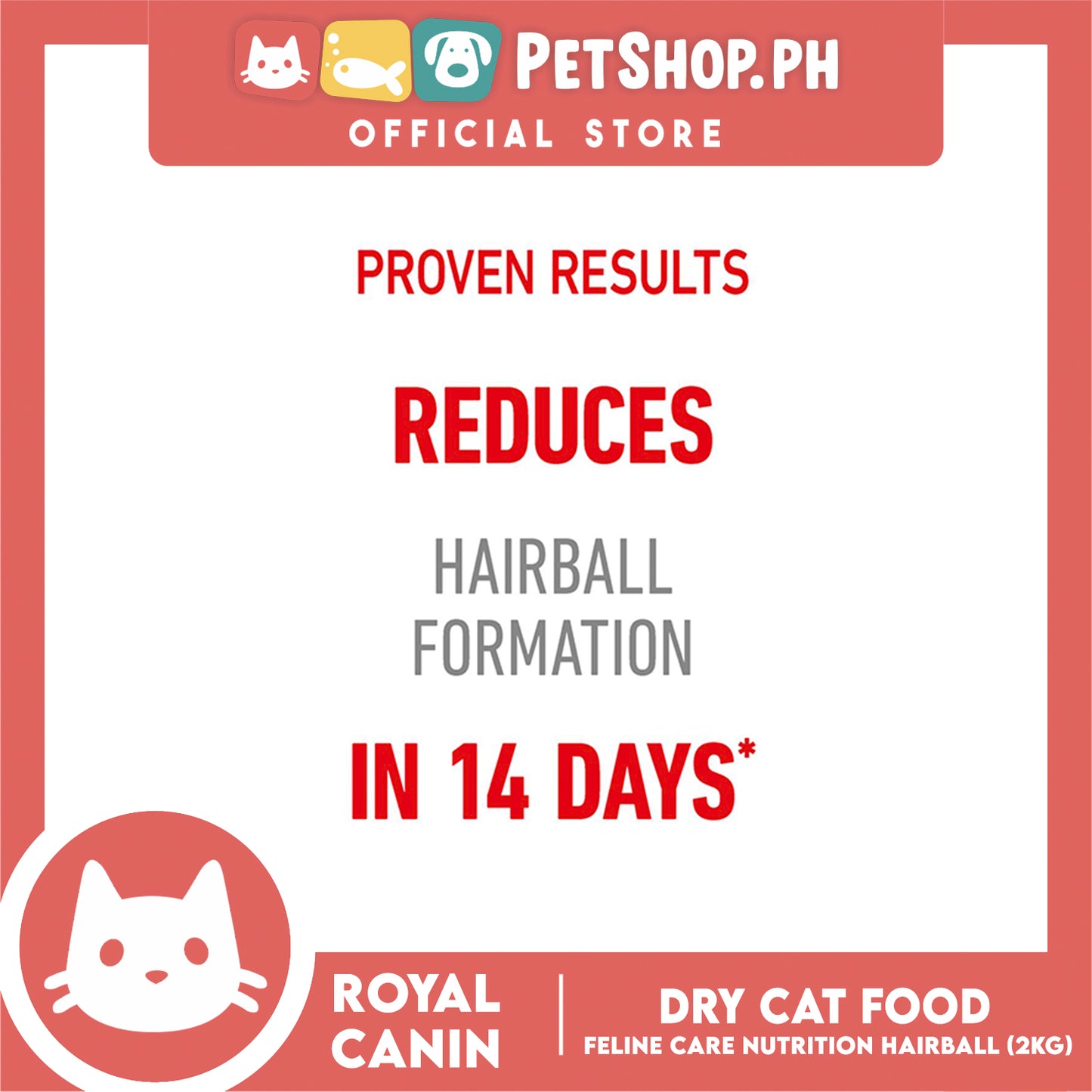 Royal Canin Hairball Care (2kg) Adult Dry Cat Food - Feline Care Nutrition