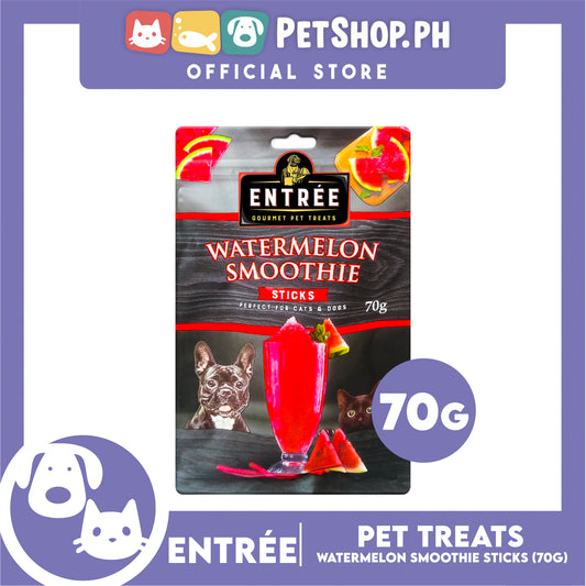 Entree Gourmet Watermelon Smoothie in Sticks Pet Treats 70g