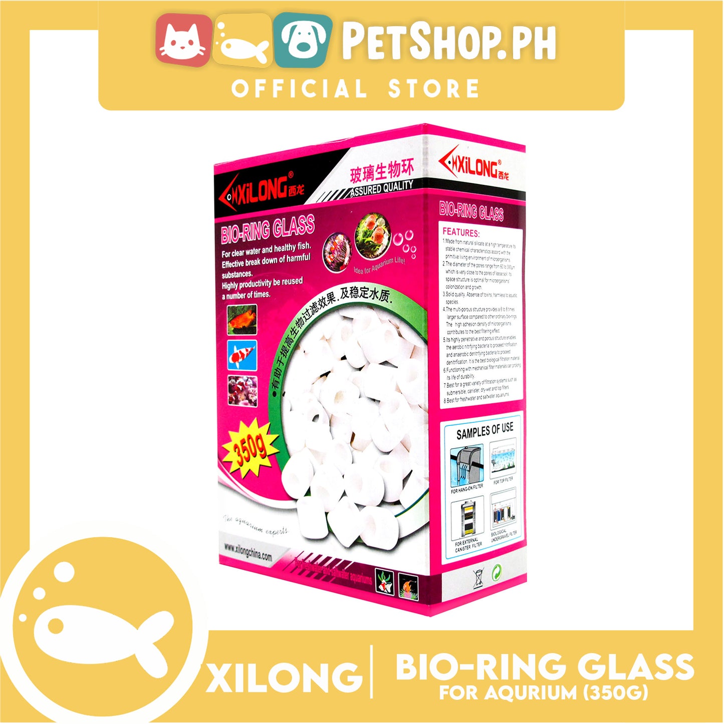 Bio-Ring Glass 350G