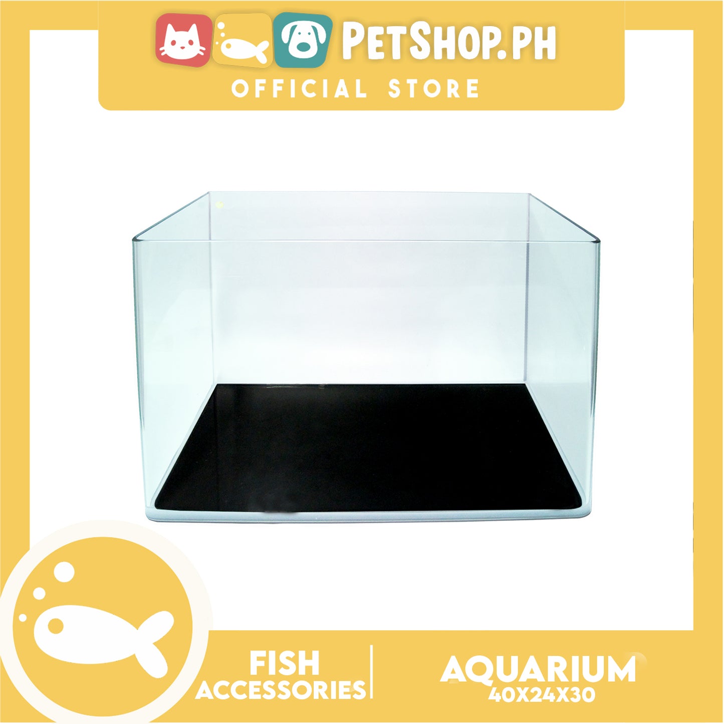 40cm XL Curve Tank 40x24x30cm