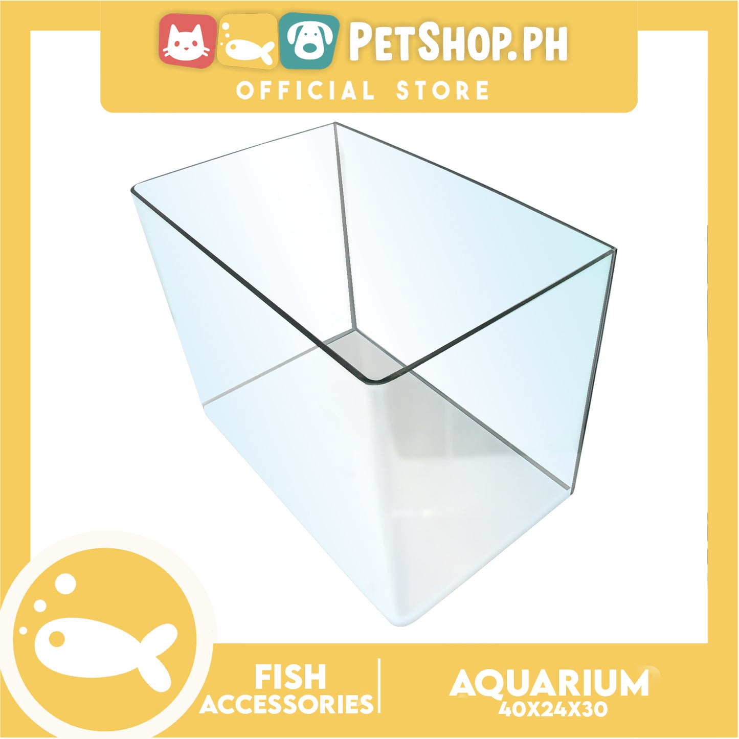 40cm XL Curve Tank 40x24x30cm