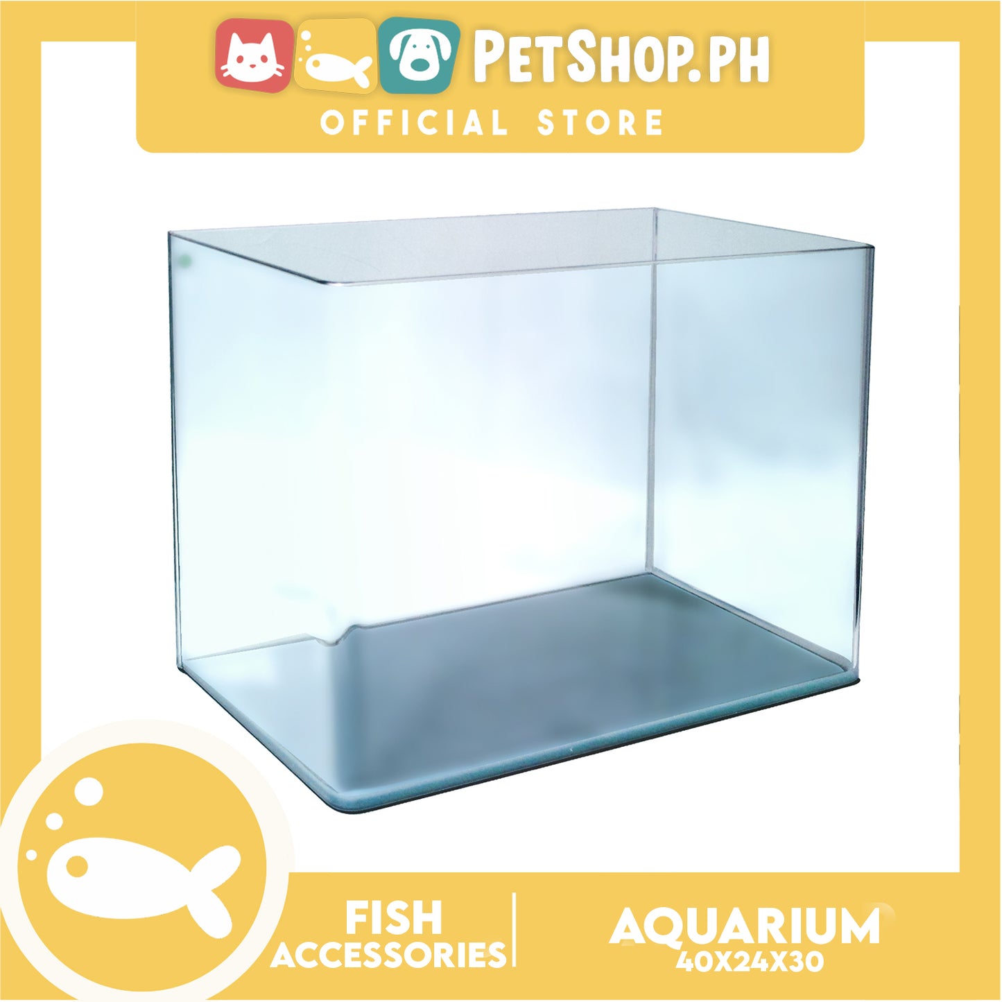 40cm XL Curve Tank 40x24x30cm