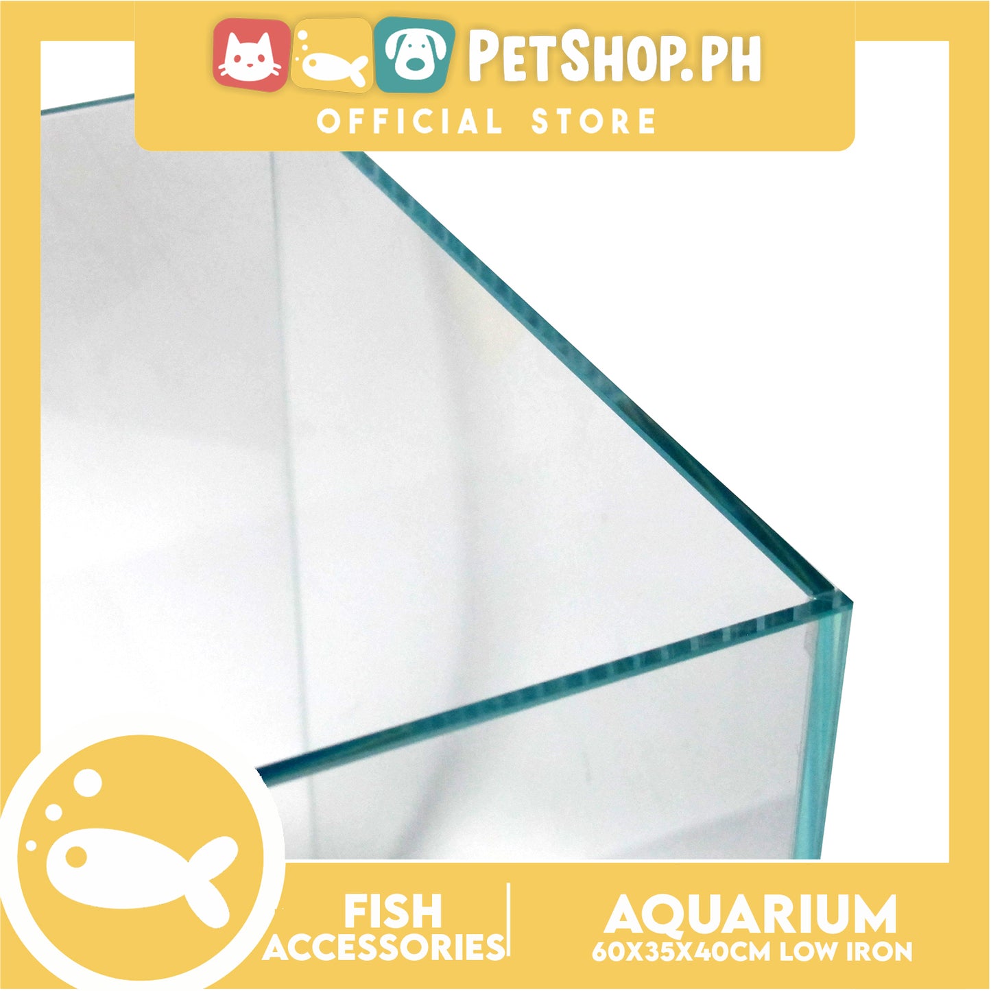 60cm Extra Large Curve Tank 60x35x40cm