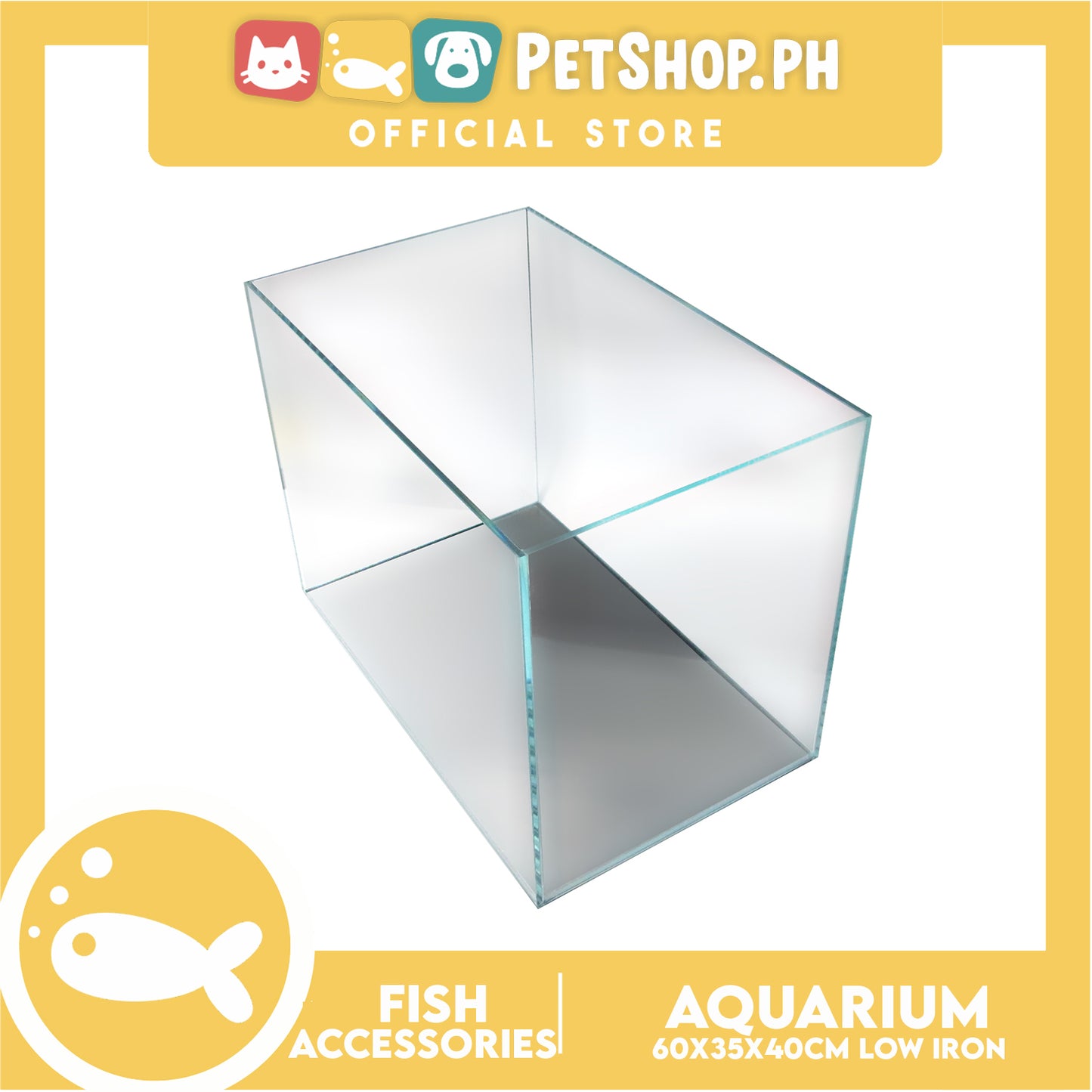 60cm Extra Large Curve Tank 60x35x40cm