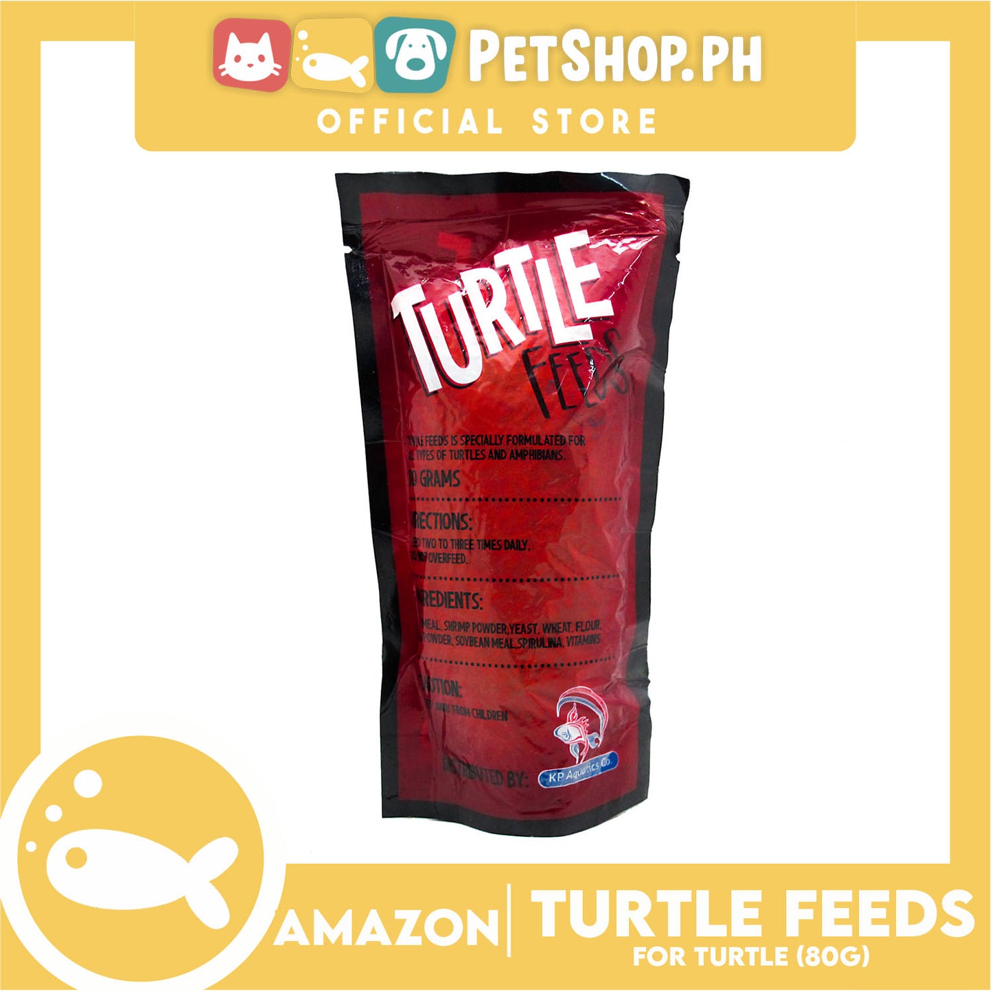 Amazon Turtle Food 80g
