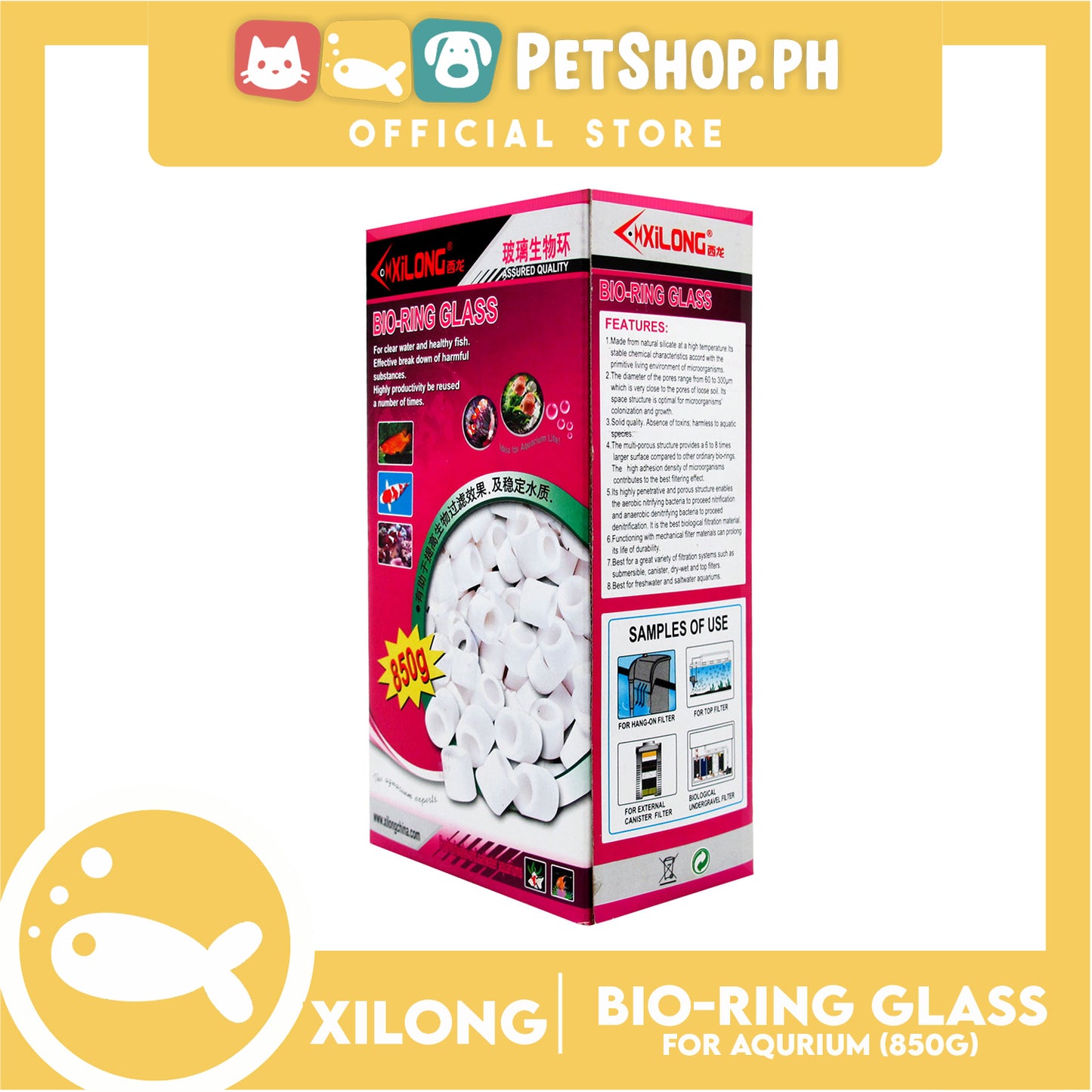 Bio Ring Glass 850G