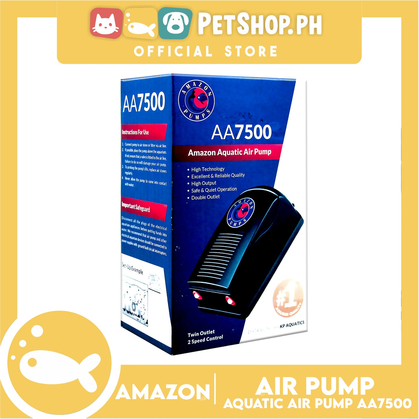 Amazon Double Air Pump AA7500
