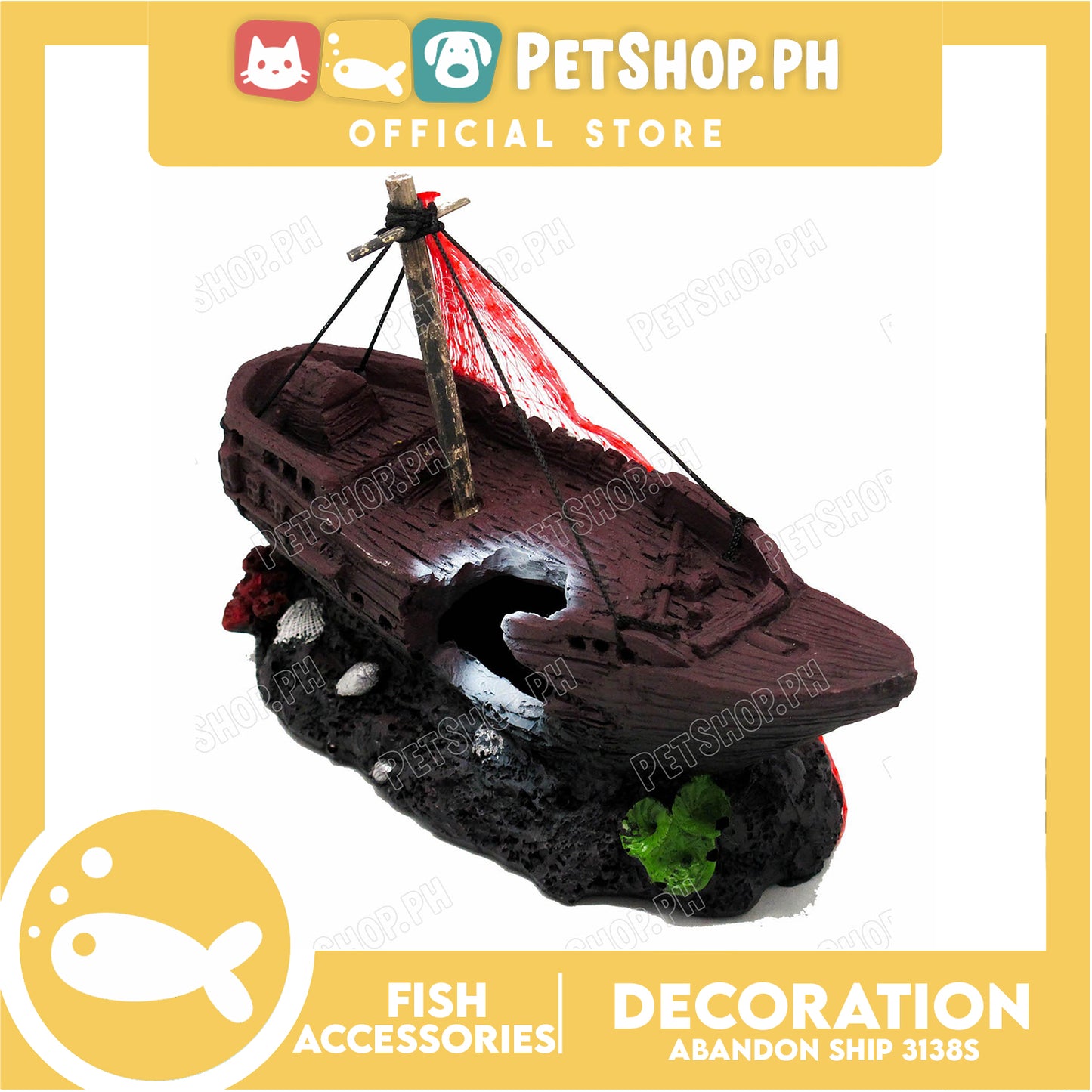 Abandoned Ship Decoration 3138s