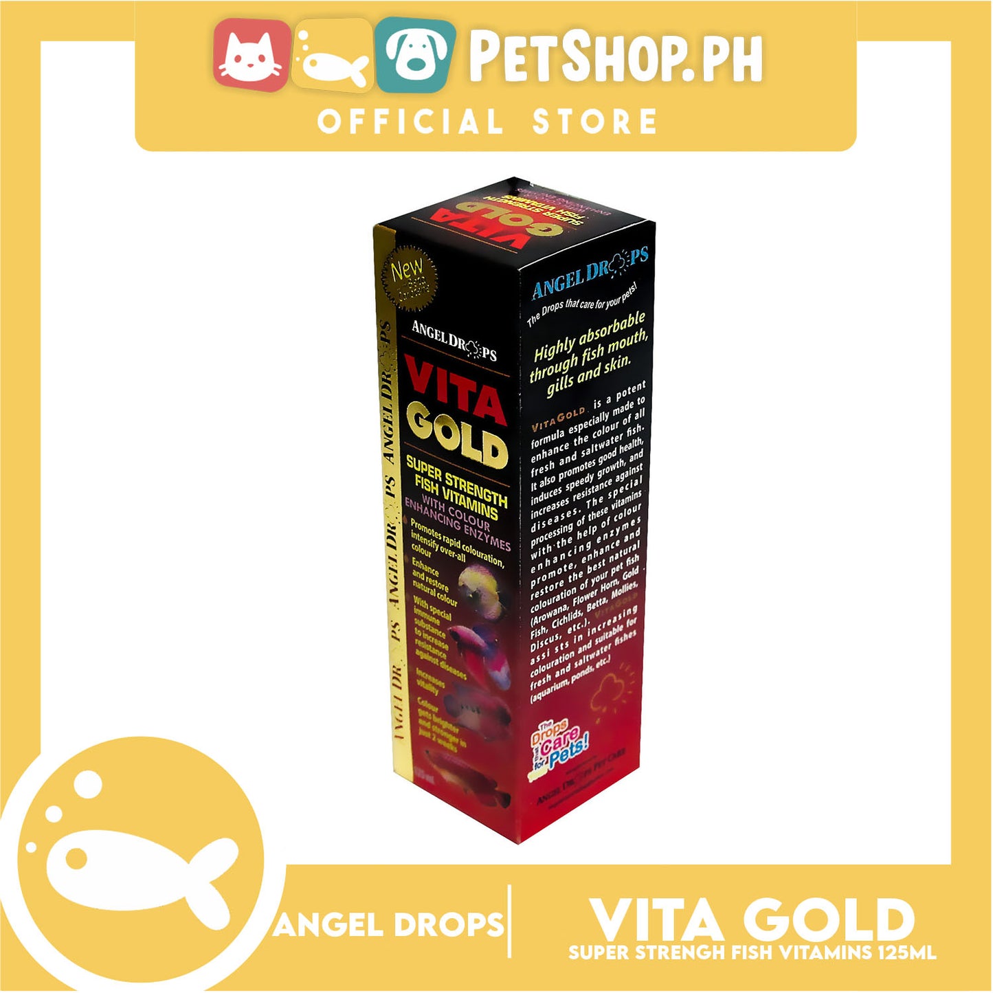 Angel Drops Vita Gold 125ml