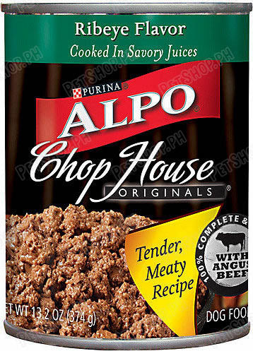 Alpo Chop House Ribeye Canned 374g