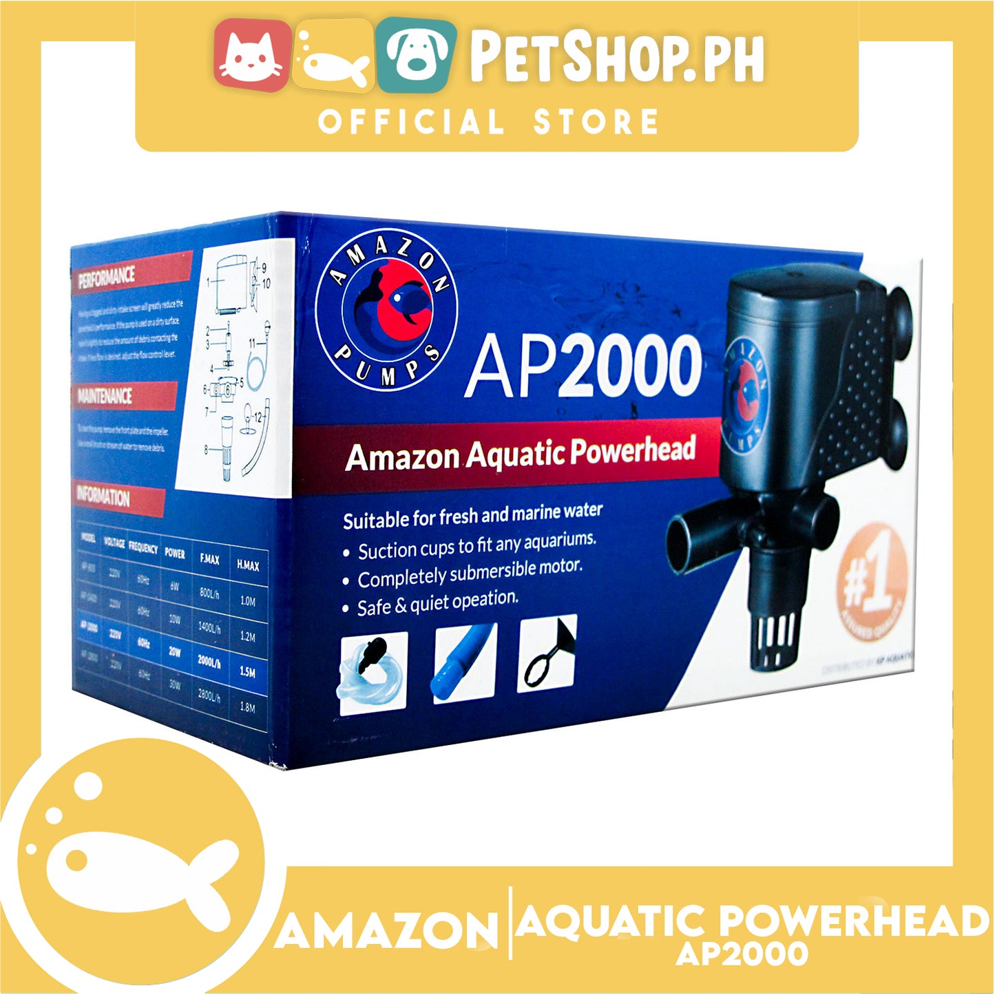 AP-2000 Amazon Powerhead