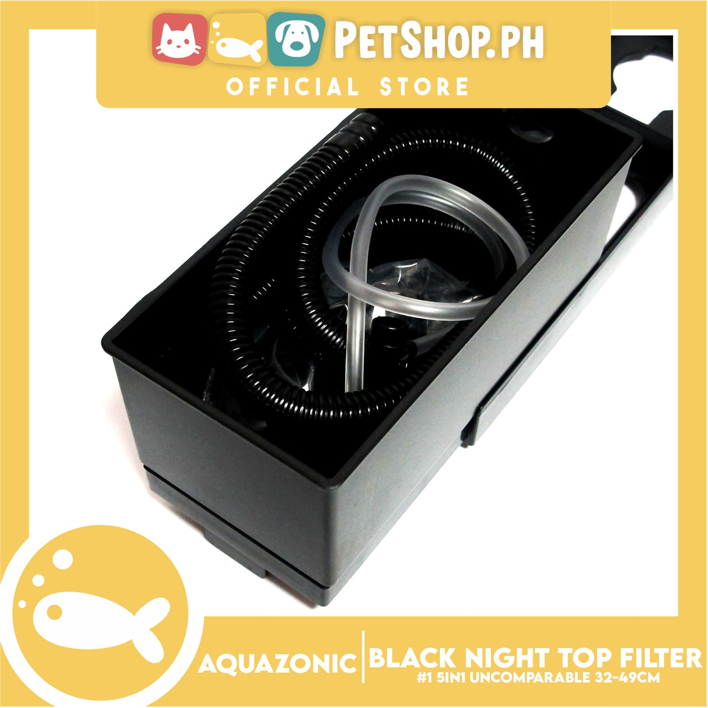 Aqua Zonic Black Knight Top Filter 32-49cm