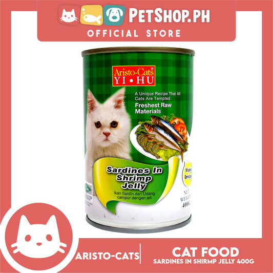 Aristo Cats Yi HU Sardines In Shrimp Jelly 400g