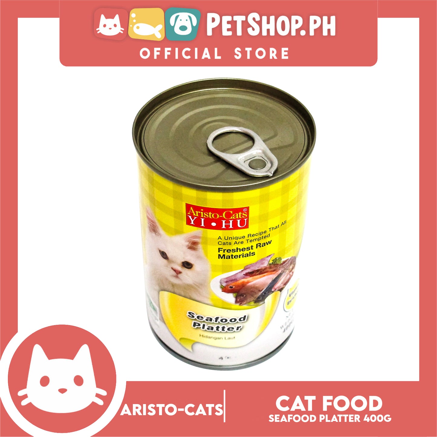Aristo Cats Yi HU Seafood Platter 400g