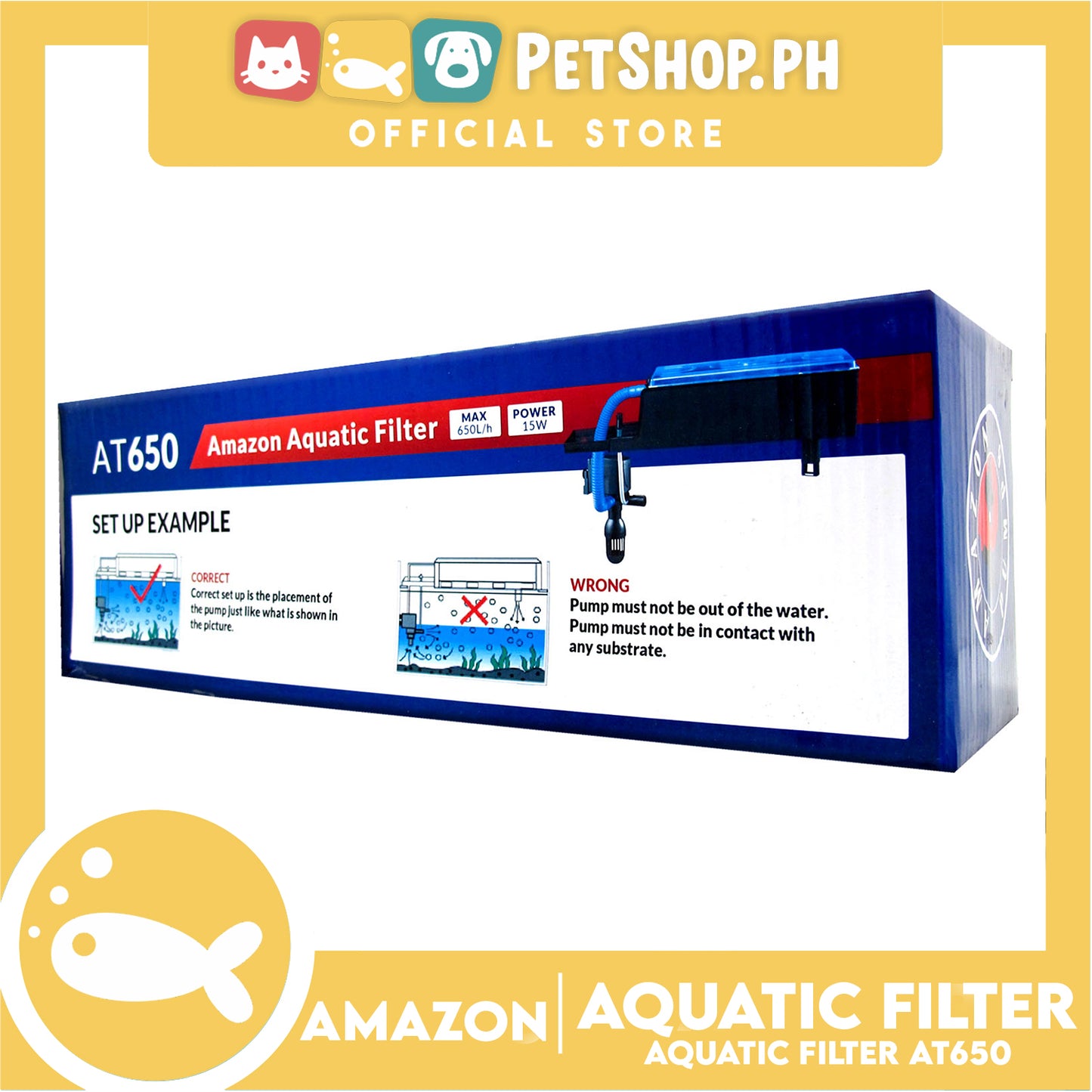AT-650 Amazon Overhead Filter