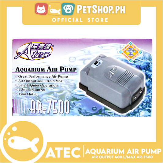 Atec Aquarium Air Pump AR-7500 Double
