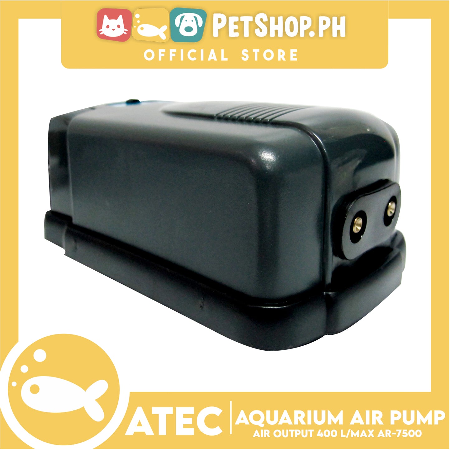 Atec Aquarium Air Pump AR-7500 Double
