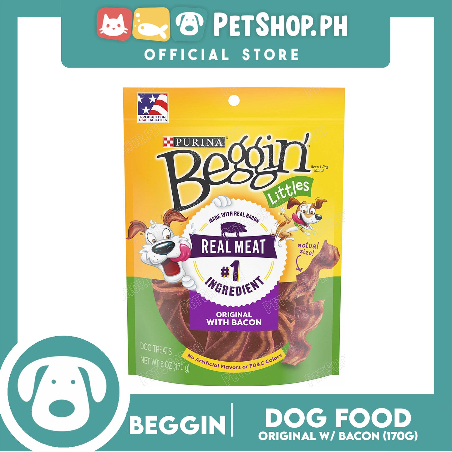 Beggin Littles Bacon 170g