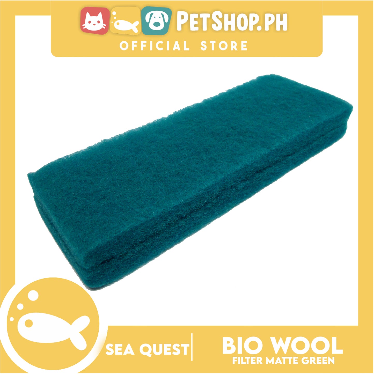 Sea Quest Filter Media Biological Filter Mat Green