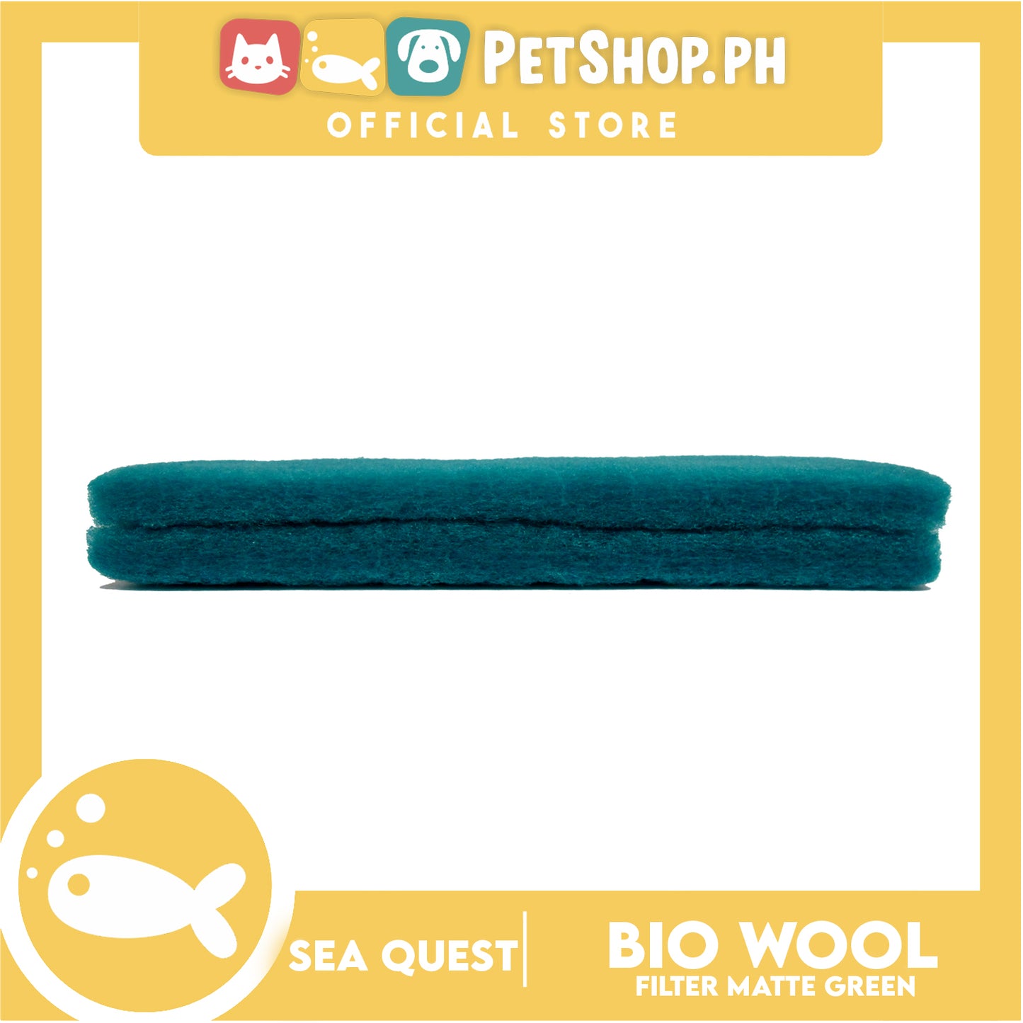 Sea Quest Filter Media Biological Filter Mat Green