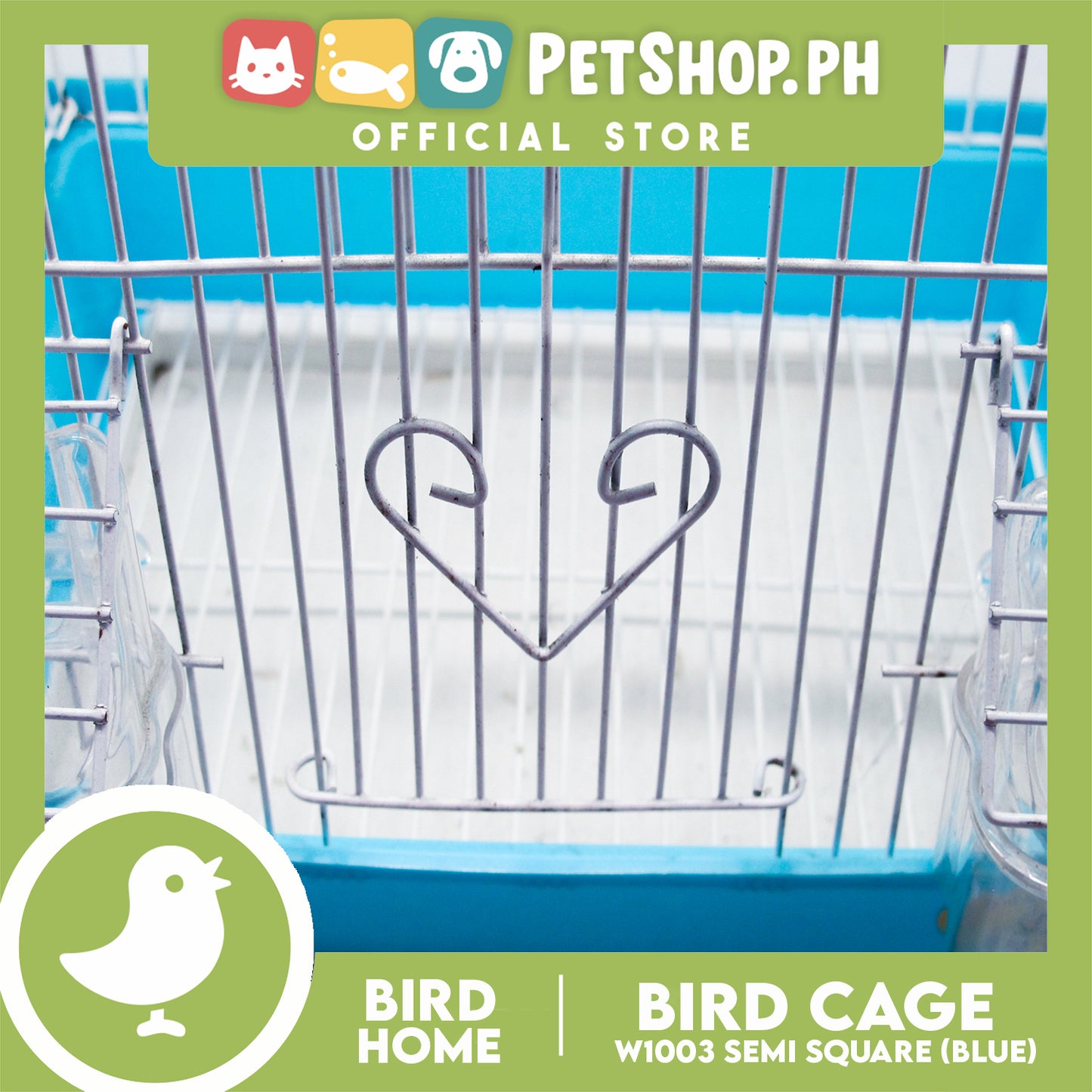 Bird Cage W1003 Semi Square