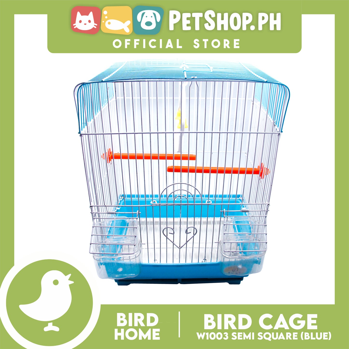 Bird Cage W1003 Semi Square
