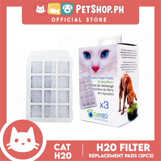 Cat H20 Fountain Filter Replacement Pads 3pcs