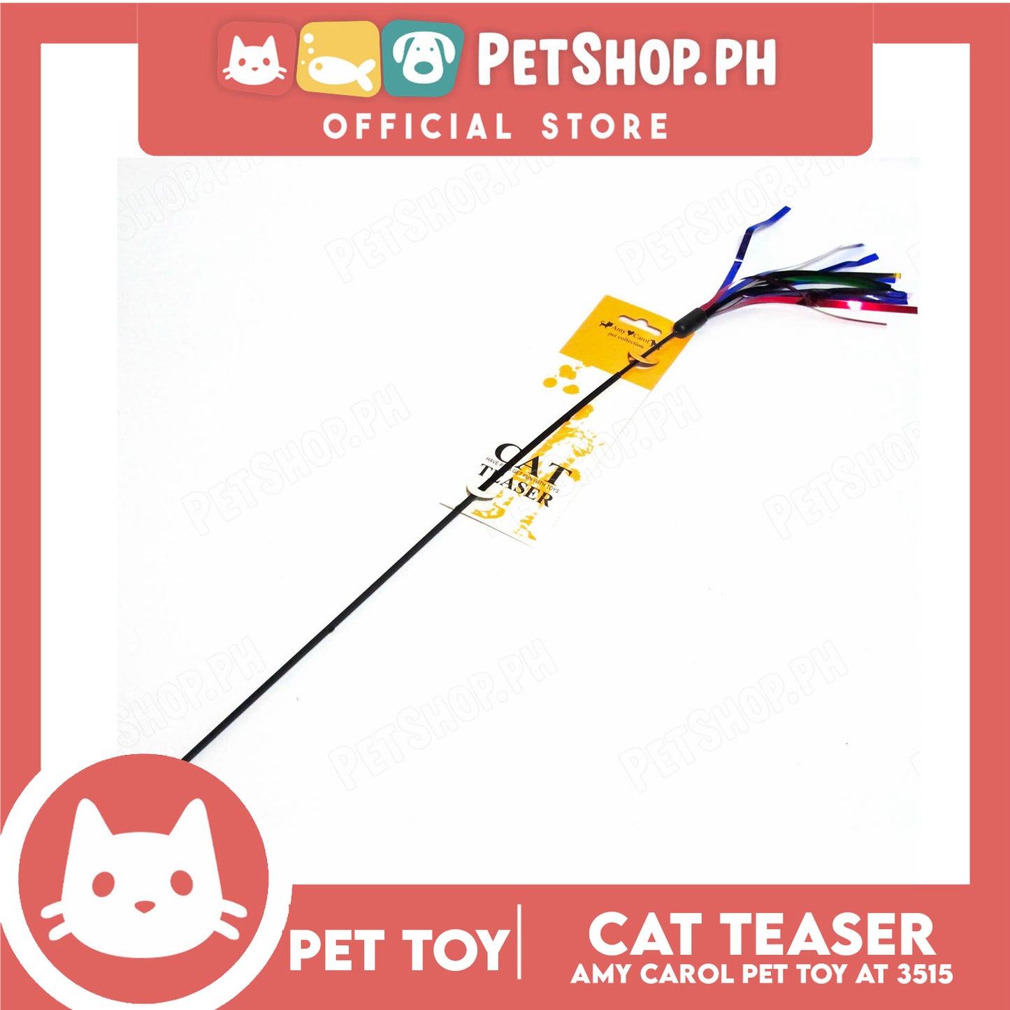 Amy Carol Cat Teaser AT 3515 Pet Toy