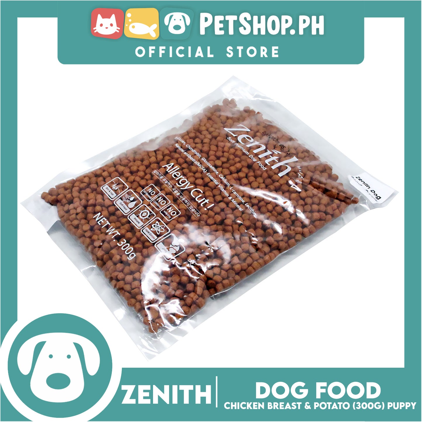 Zenith Chicken Breast and Brown Rice for puppy (2032) 300g