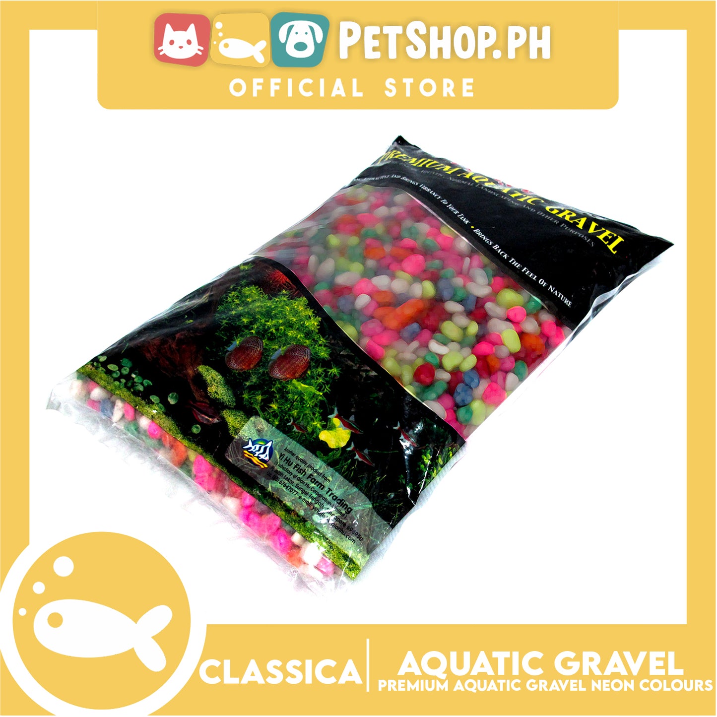 Classica Premium Aquatic Gravel Neon