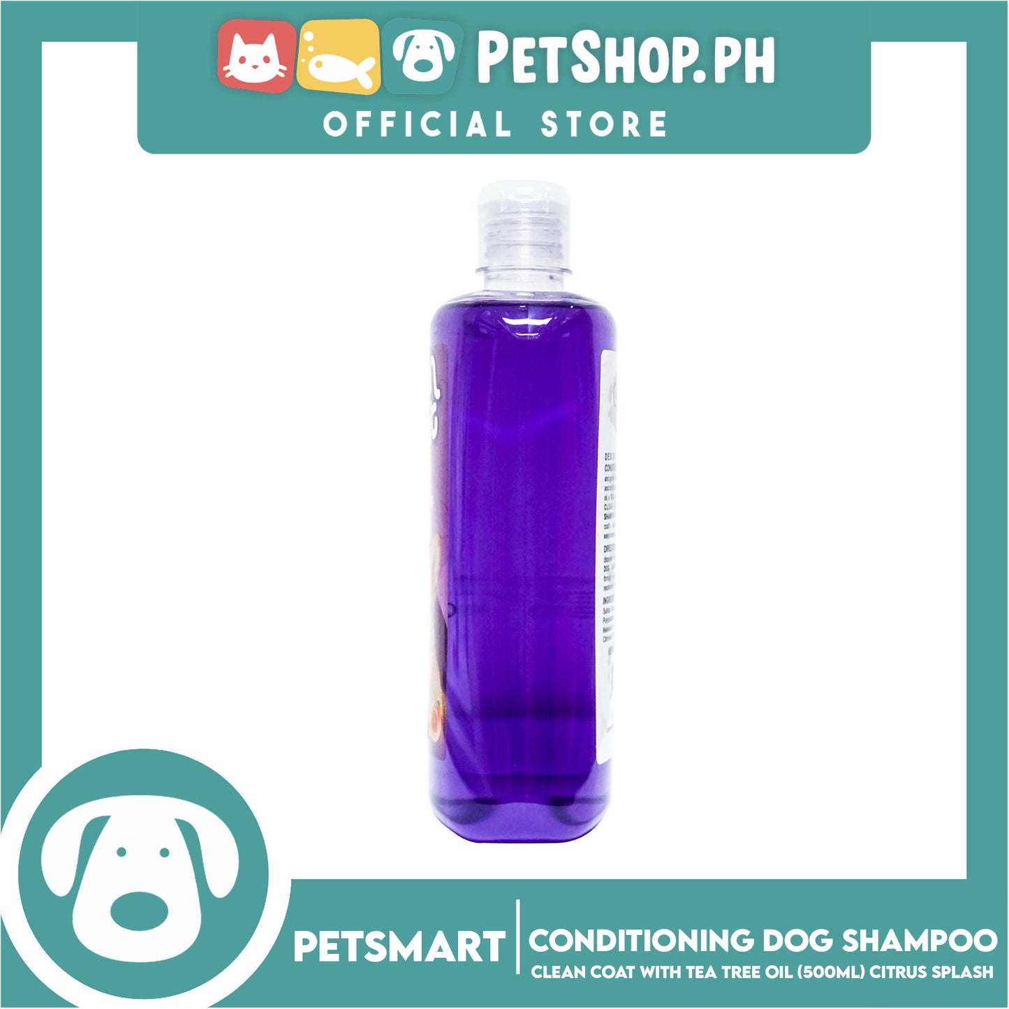 Clean Coat Conditioning With Tea Tree Oil 500ml (Citrus Splash) Dog Shampoo