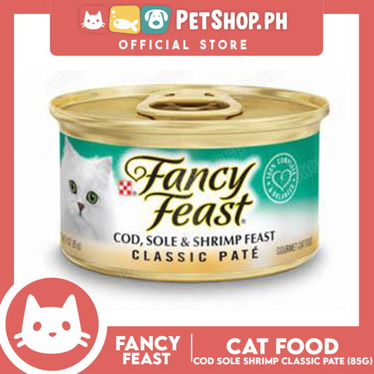 Fancy Feast Cod, Sole & Shrimp Feast Classic 85g