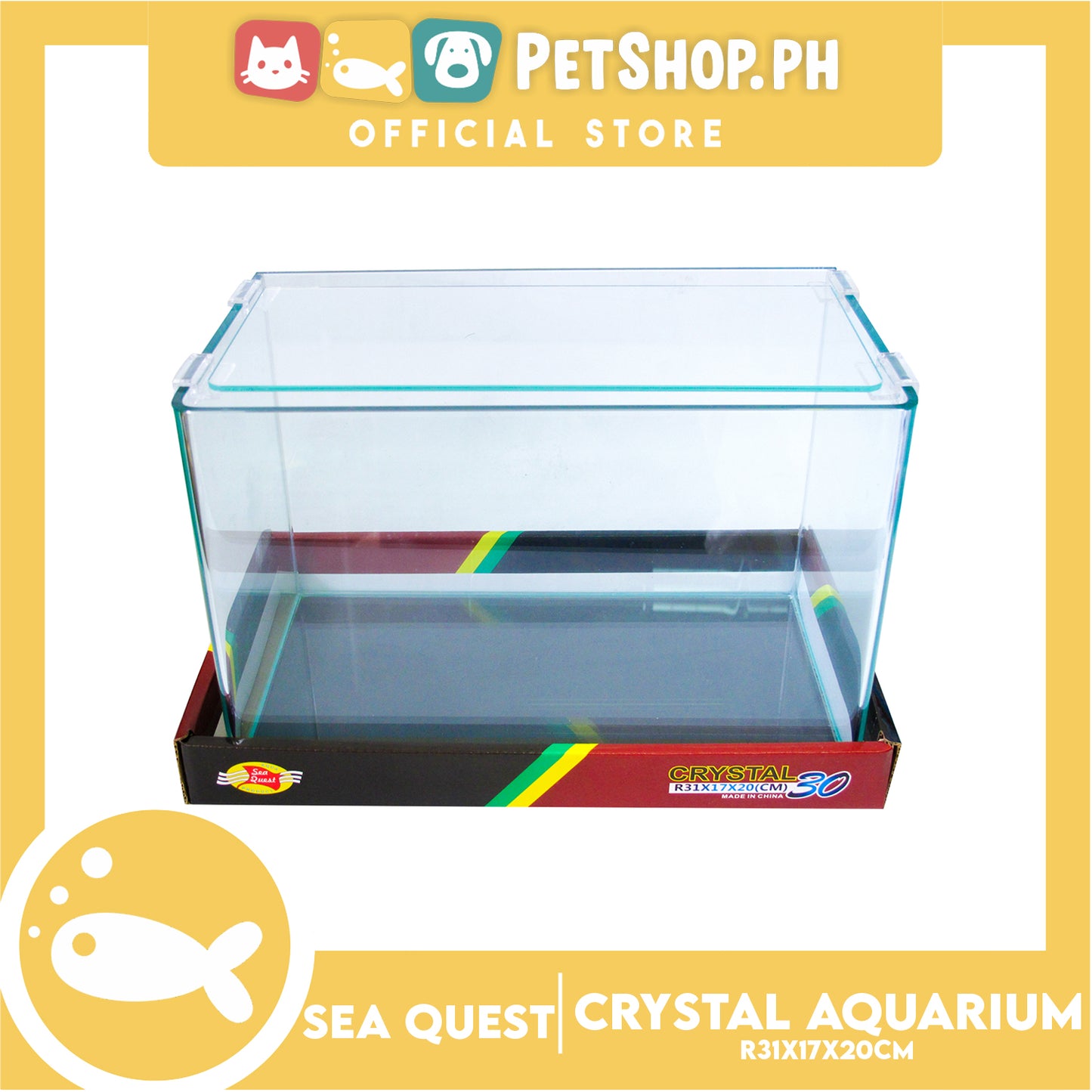 Sea Quest Aquarium Crystal 31