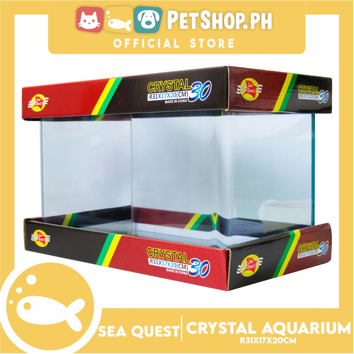 Sea Quest Aquarium Crystal 31