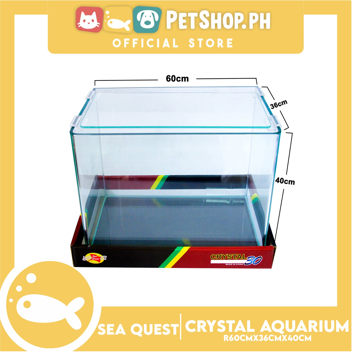 Sea Quest Aquarium Crystal 60