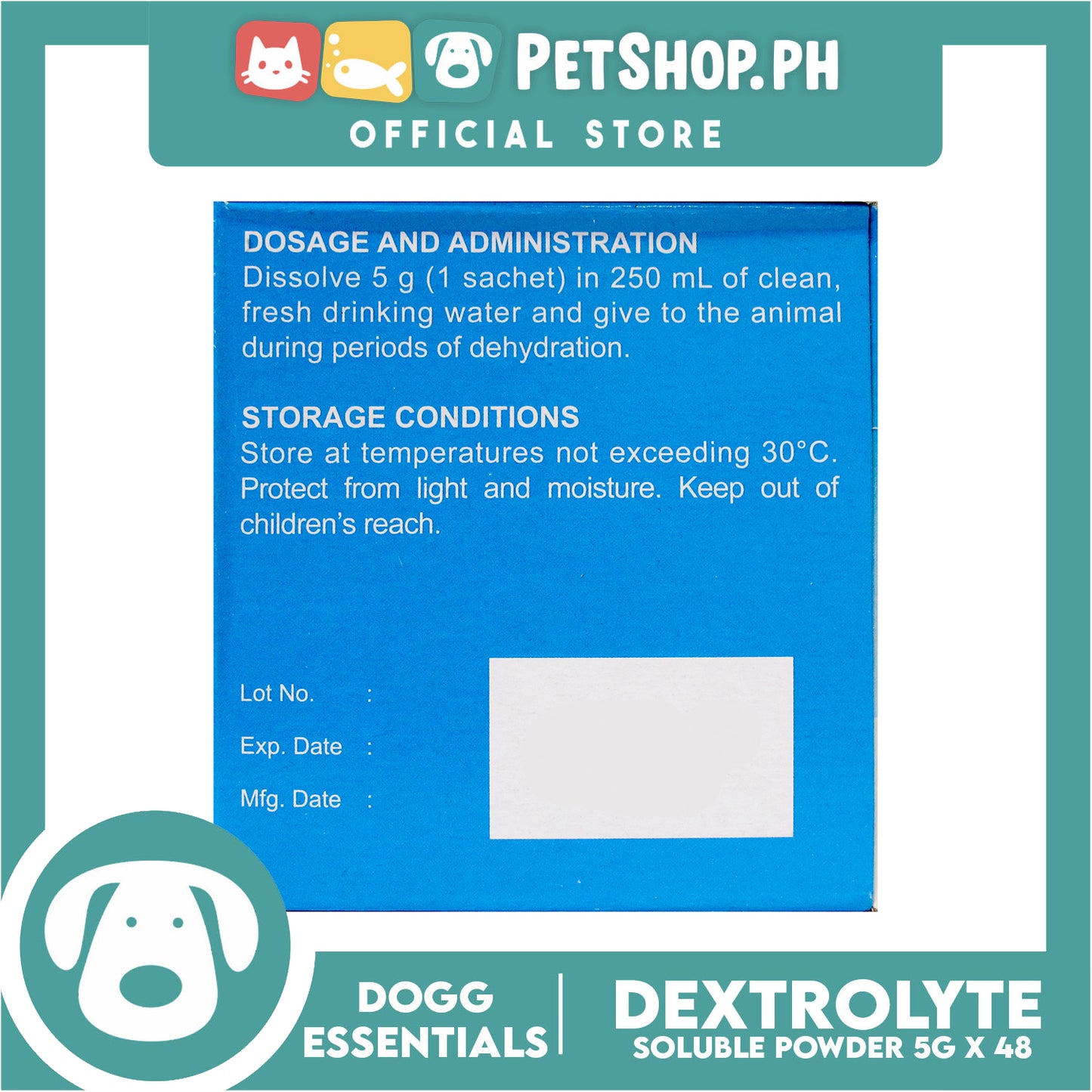 Dextrolyte (5G) 48 Packs