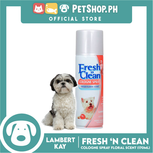 Lambert Kay Fresh 'N Clean Cologne Spray Fresh Floral Scent 6oz Dog Cologne