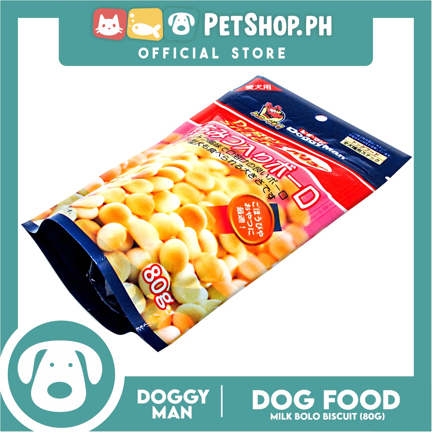 Doggyman Milk Bolo Biscuit (81348) 80g