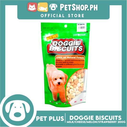 Pet Plus Round Doggie Biscuits 200g Dog Treats