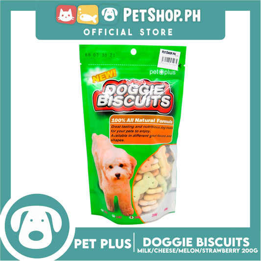 Pet Plus Bone Doggie Biscuits 200g Dog Treats